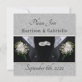 Invitation Deux Grooms (Devant)