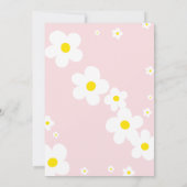 Invitation Deux hippie Super 2e anniversaire de puissance de  (Dos)