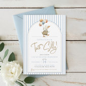 Invitation Deux joyeux anniversaire pour un adorable garçon r