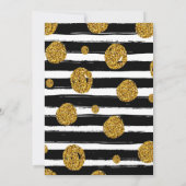 Invitation Deux légendes pour quitter la fête fille thème inv (Dos)