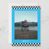 Invitation Deux Lunettes de soleil Cool modernes Boy 2e anniv (Dos)