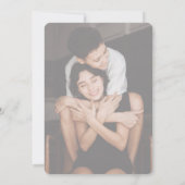 Invitation Deux mariées en robe Mariage photo (Dos)