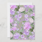 Invitation Deux mariées Mariage habiller Lesbiennes Douche vi (Dos)