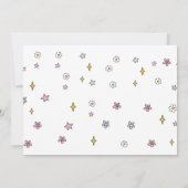 Invitation Deux mignonnes boules Super fête d'anniversaire Ph (Dos)