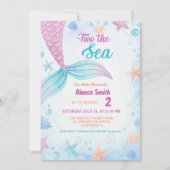 Invitation Deux nautiques de la mer 2e fête d'anniversaire (Devant)