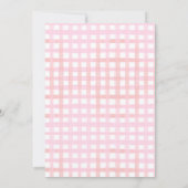 Invitation Deux oie sotte 2e anniversaire Pink Photo Invitati (Dos)