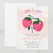 Invitation Deux Petites Cuisines Sont En Route (Devant / Derrière)