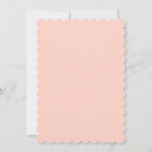 Invitation Deux petits Baby showers jumeaux Peaches (Dos)