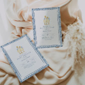 Invitation Deux Petits Canetons Classique Garçons Jumeaux Bab