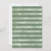 Invitation Deux petits pois dans un Baby shower pour garçons  (Dos)