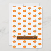 Invitation Deux Petits Potirons (Dos)