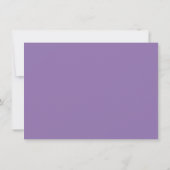 Invitation Deux Photos d'Anniversaire en Damassé V (Dos)