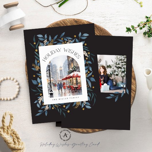 Invitation Deux Photos Personnalisées Souhaits De Vacances Ca