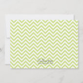 Invitation Deux pois dans un Baby shower de pois (Neutre) (Dos)