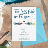 Deux Poissons De Moins Dans La Mer Couples Douche 