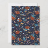 Invitation Deux Poissons De Moins Dans La Partie D'Engagement (Dos)