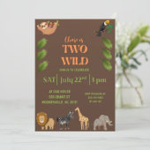 Invitation deux sauvages (Debout devant)