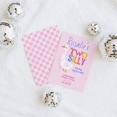 Invitation Deux sots Goose Summer Kids 2e anniversaire