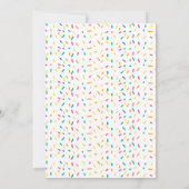 Invitation Deux sucré Lollipop Candy 2e anniversaire (Dos)