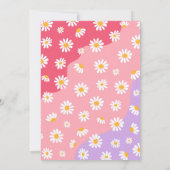 Invitation Deux Super 2ème anniversaire de fête Boho Retro Da (Dos)