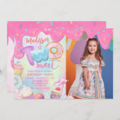 Invitation deux sweetmcustom photo (Devant / Derrière)