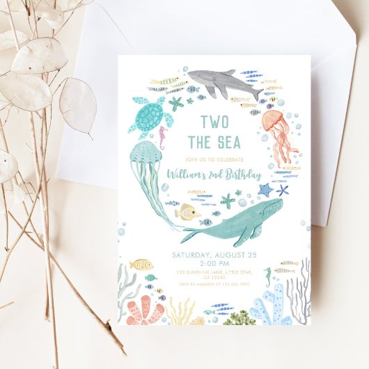 Invitation Deux The Sea Boys 2e anniversaire