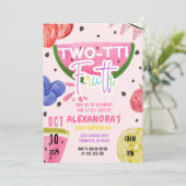 Invitation Deux tti Frutti Tutti Frutti 2e anniversaire de fr (Debout devant)