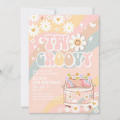 Invitation DEUX Van Super 2ème Pastel Anniversaire Super (Devant)