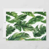 Invitation Deux Wild 2e anniversaire fête Safari Animaux Part (Dos)