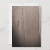 Invitation Deux Wild Bear Forest Mountain Boy 2e anniversaire (Dos)