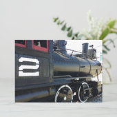 Invitation Deuxième anniversaire du train (Debout devant)