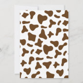 Invitation Deuxième Rodéo Hot Pink Western 2e anniversaire (Dos)