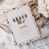 Invitation Deuxième rodéo moderne Western Boys 2e anniversair