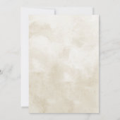 Invitation Deuxième Rodéo Western Cowboy 2e anniversaire (Dos)