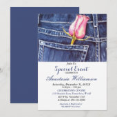 INVITATION D'ÉVÉNEMENT DE FÊTE (Devant / Derrière)