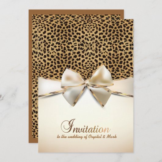 invitation d'événement de mariage d'impression de (Devant / Derrière)