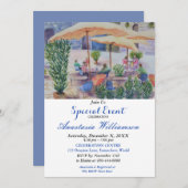 INVITATION D'ÉVÉNEMENT DE PARTIE DE PATIO D'ÉTÉ (Devant / Derrière)
