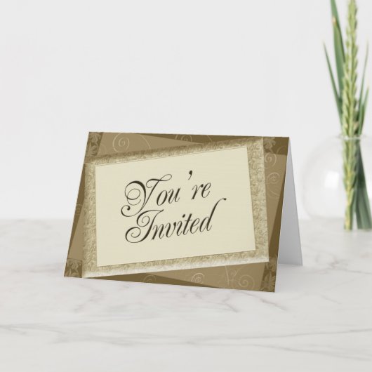 Invitation d'événement spécial (Devant)