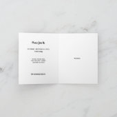 Invitation d'événements musicaux personnalisable (Intérieur)