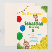 Invitation Devenir Banane - Un Paquet de Fun (Devant / Derrière)