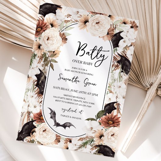 Invitation Devenir Fous pour la Baby Shower