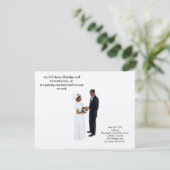 Invitation Devenir mari et femme (Debout devant)