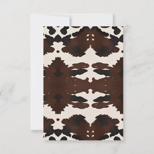 Invitation Devinez la Fête des mariées d'âge Boho Wild Floral (Dos)