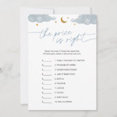 Invitation Devinez le jeu de Baby shower Prix Twinkle Star (Devant)