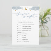 Invitation Devinez le jeu de Baby shower Prix Twinkle Star (Debout devant)