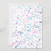 Invitation Devinez qui tourne 2 biscuits avec des arroses (Dos)