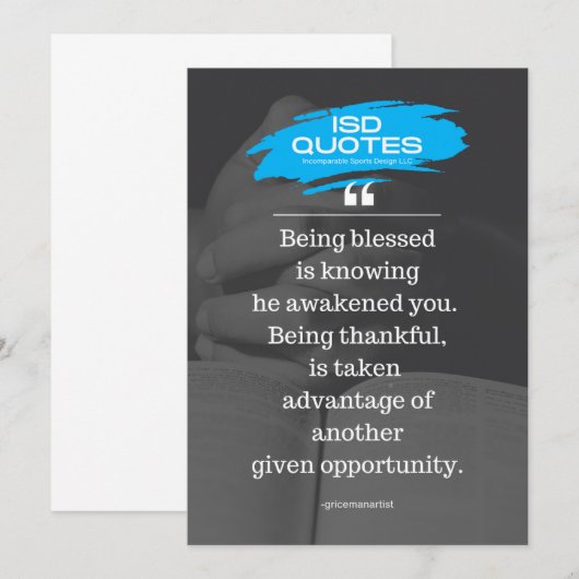 Invitation Devis ISD (Devant / Derrière)