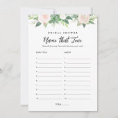 Invitation DEVON Nom qui règle le jeu de Fête des mariées (Devant)