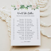 Invitation DEVON Voudrait-Elle Plutôt Fête des mariées Game C