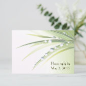 Invitation Dew Diamond Drops RSVP (Debout devant)